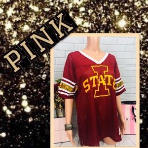 Victoria Secret Pink Cyclones Bling Shirt